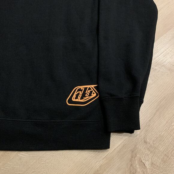 Troy Lee Designs TLD Etched Zip-Up Hoodie Women's XL Black Sweatshirt NEW NWT - Picture 6 of 7